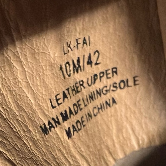 Lucky Brand Women’s 10 Brown Leather Fai Short Ankle Booties Zip Boot - Picture 6 of 6